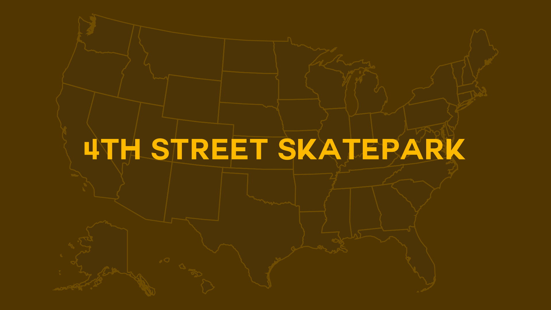 Title card for 4th Street Skatepark