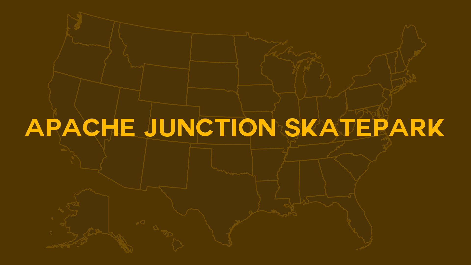 Title card for Apache Junction Skatepark