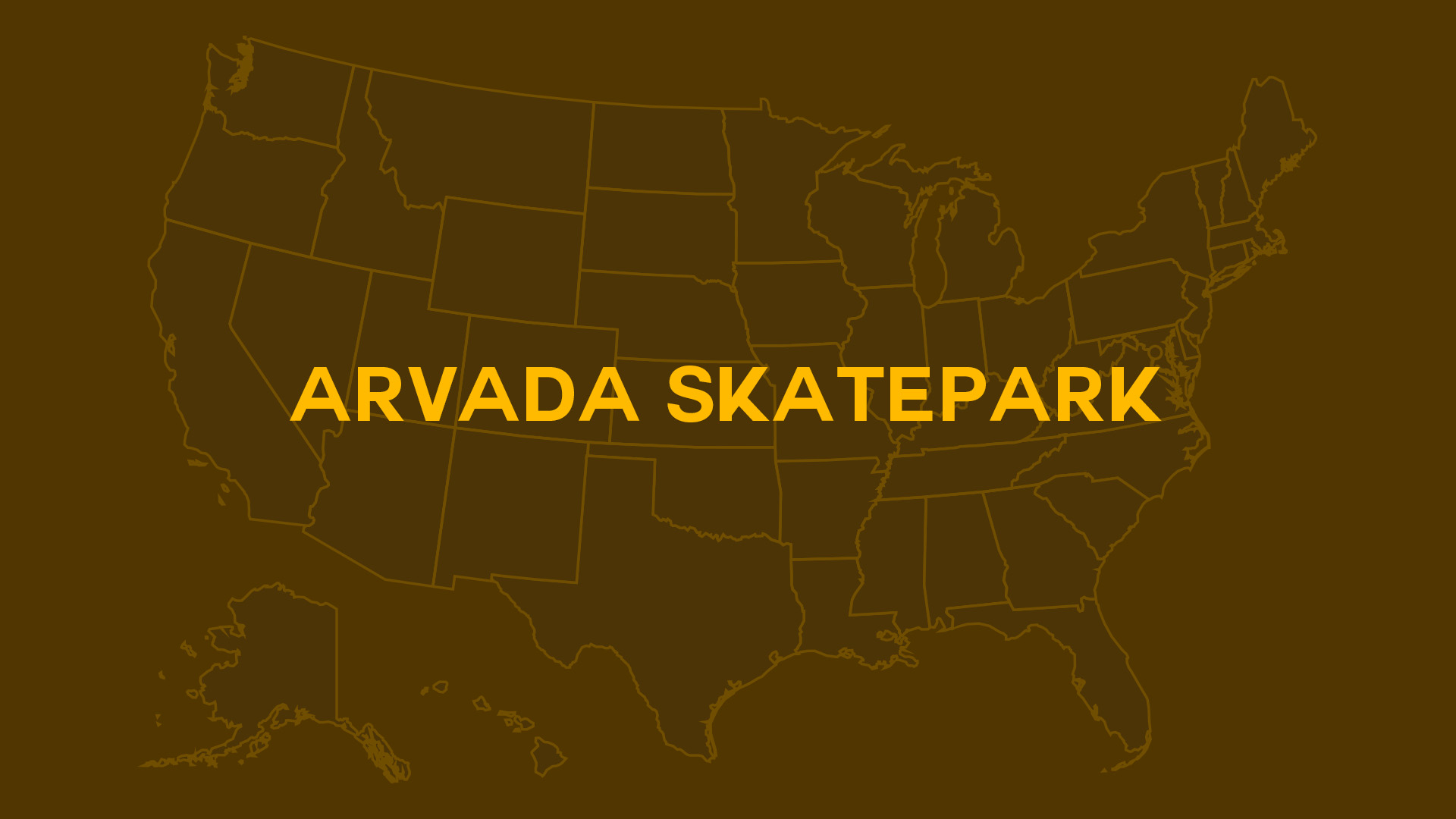 Title card for Arvada Skatepark