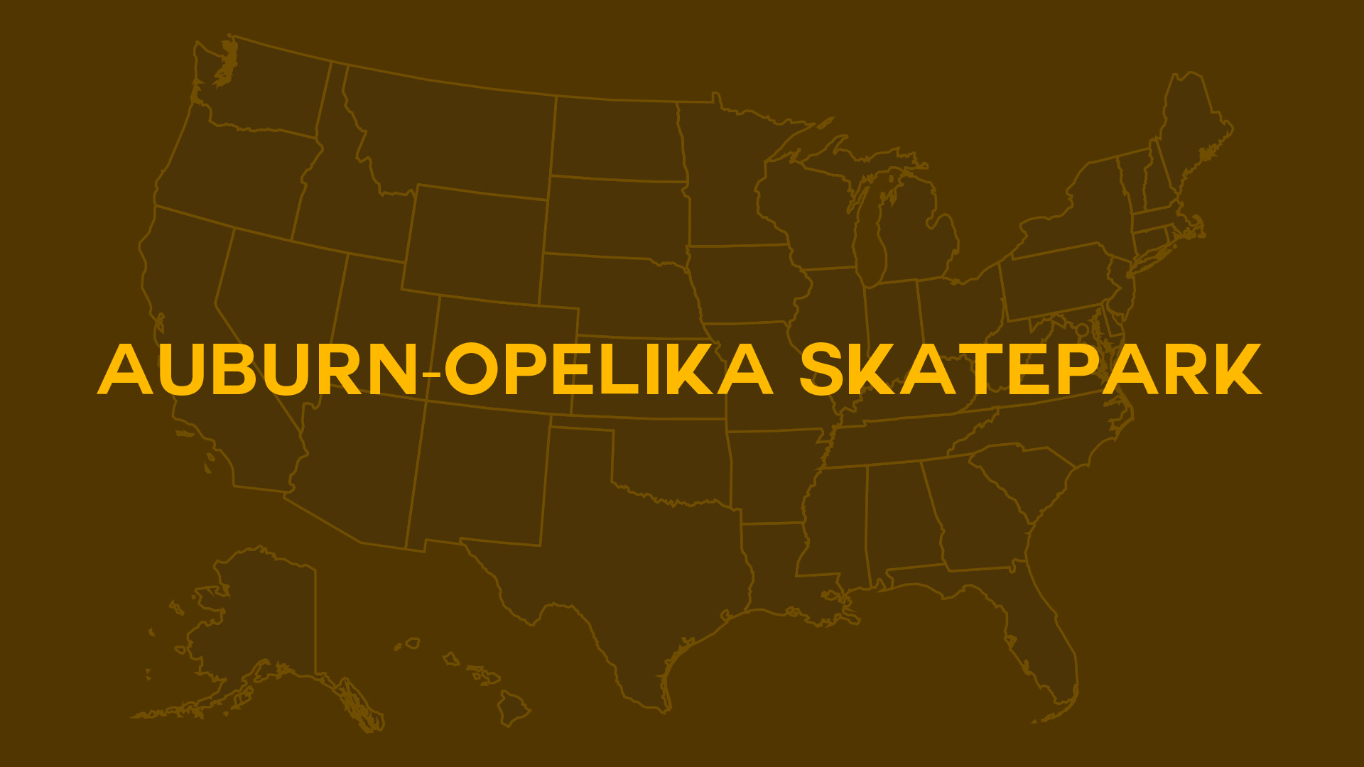 Title card for Auburn-Opelika Skatepark