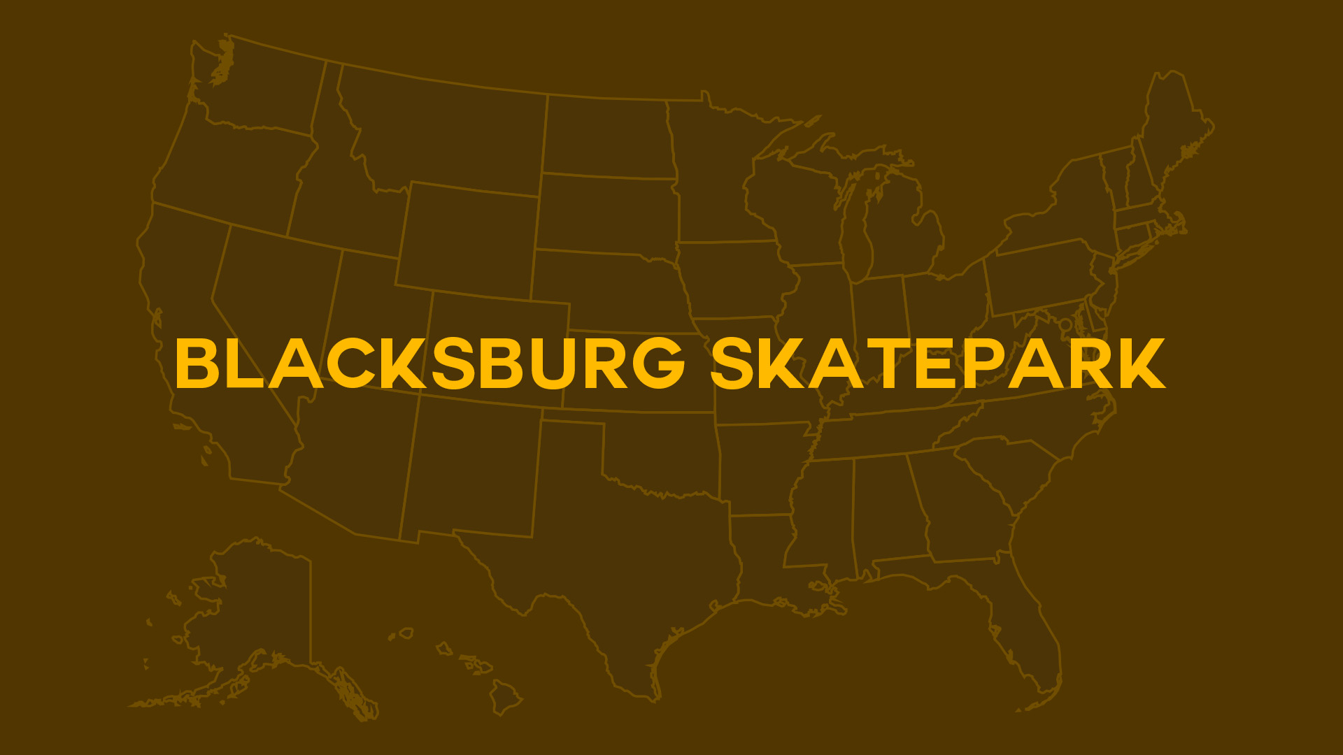 Title card for Blacksburg Skatepark