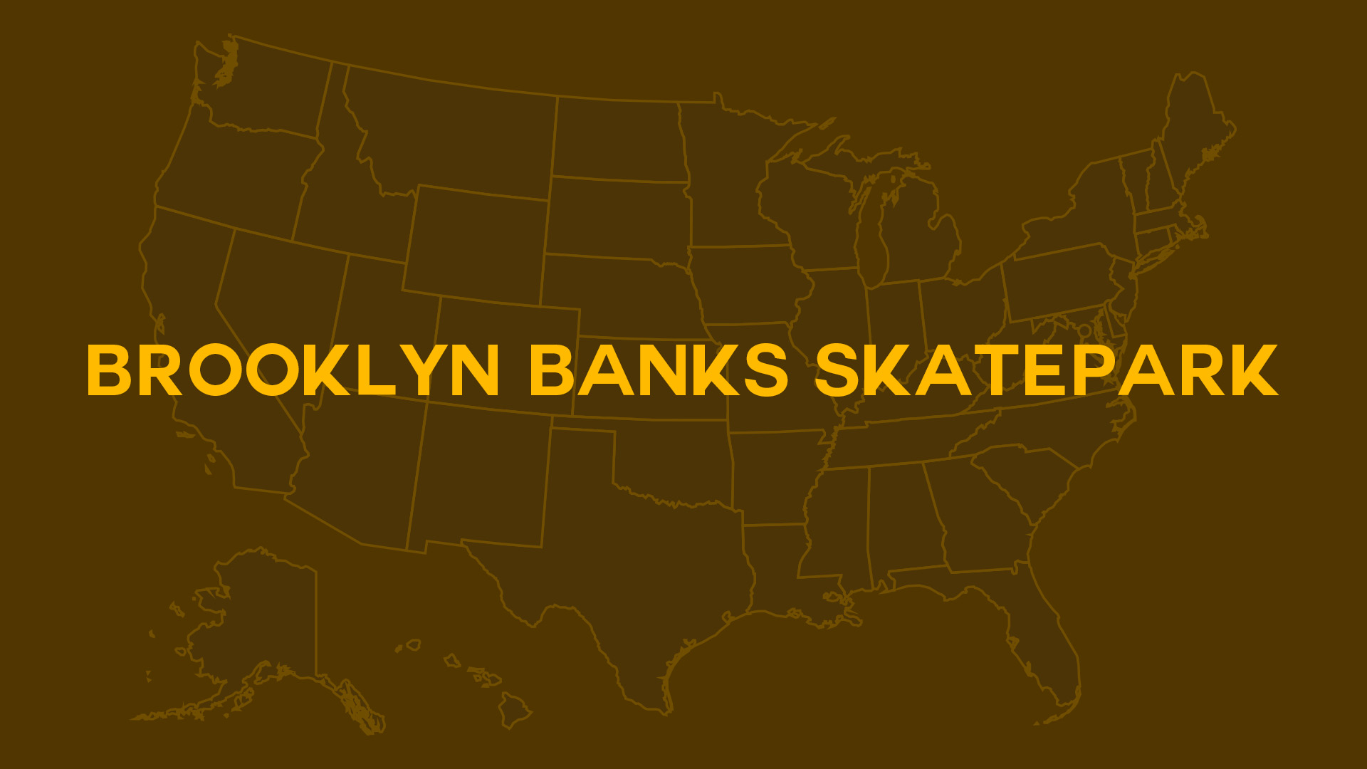 Title card for Brooklyn Banks Skatepark