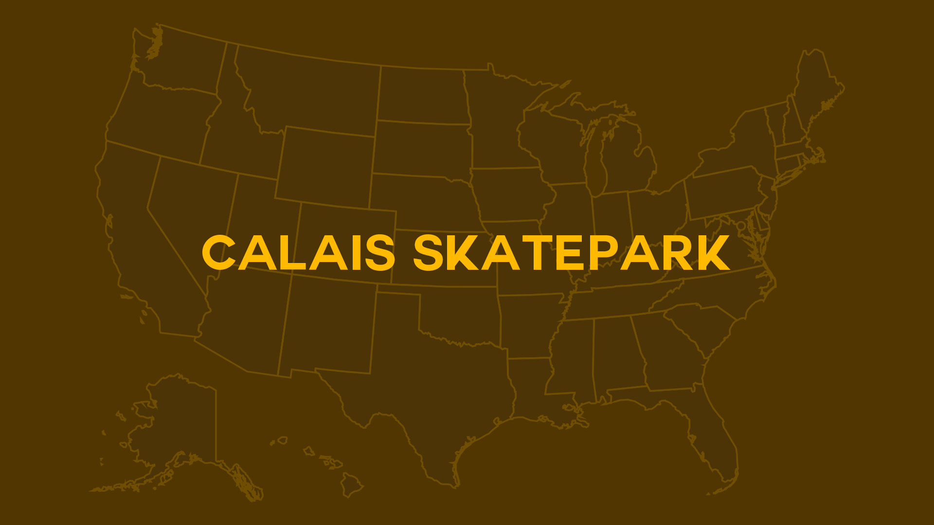 Title card for Calais Skatepark