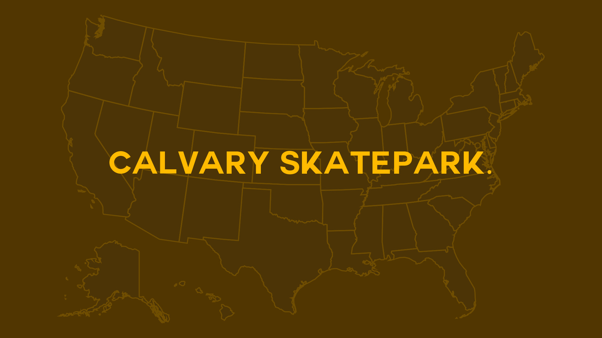 Title card for Calvary Skatepark.