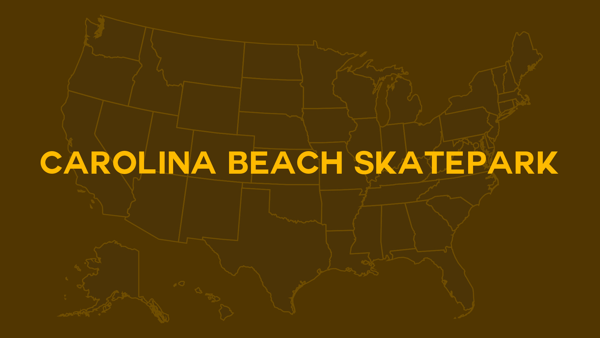Title card for Carolina Beach Skatepark