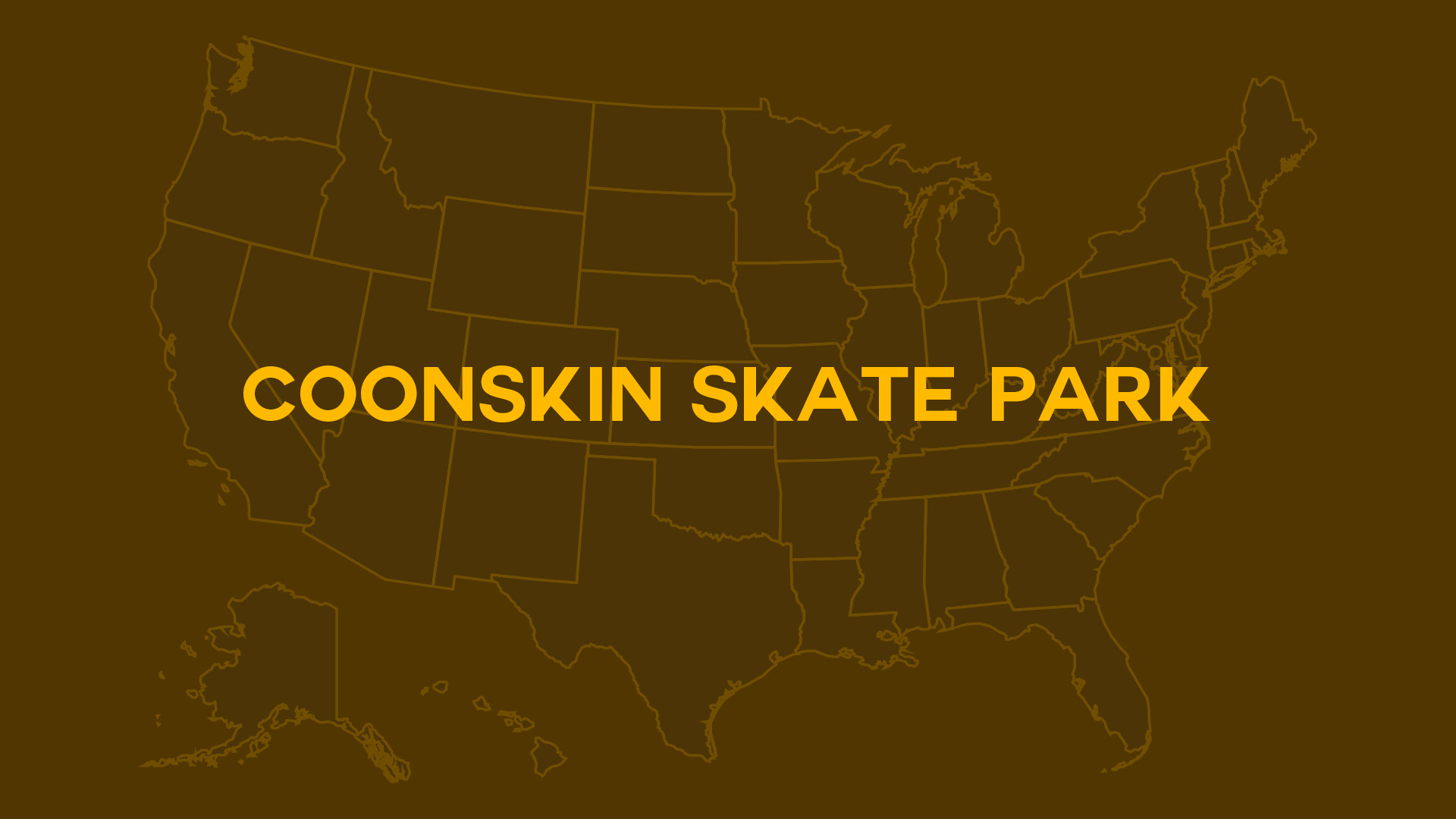 Title card for Coonskin Skate Park