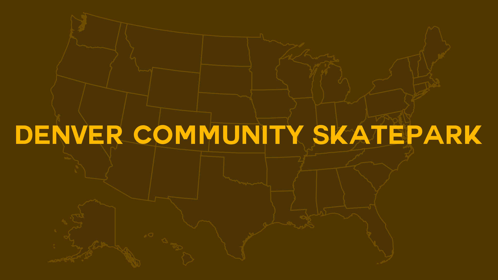 Title card for Denver Community Skatepark