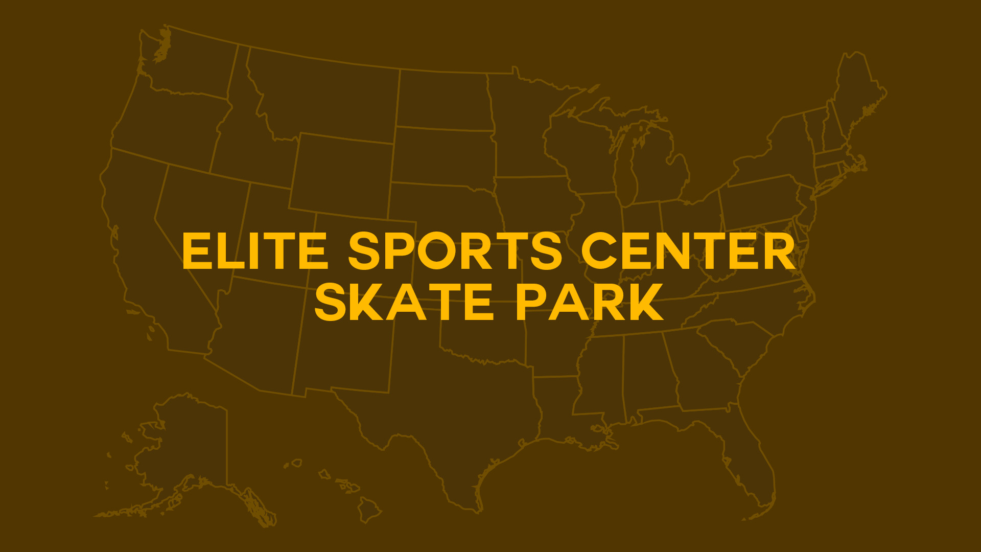 Title card for ELITE Sports Center Skate Park