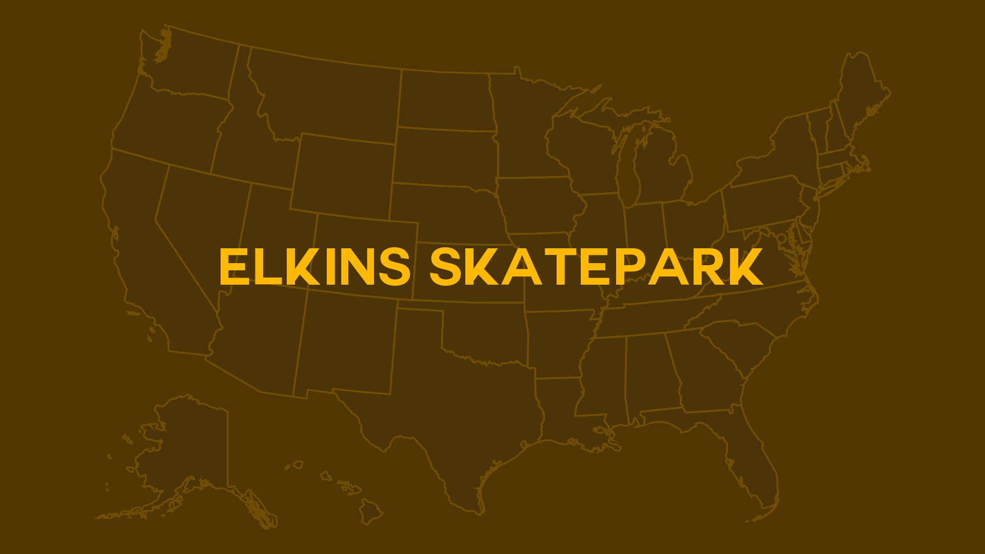 Title card for Elkins Skatepark