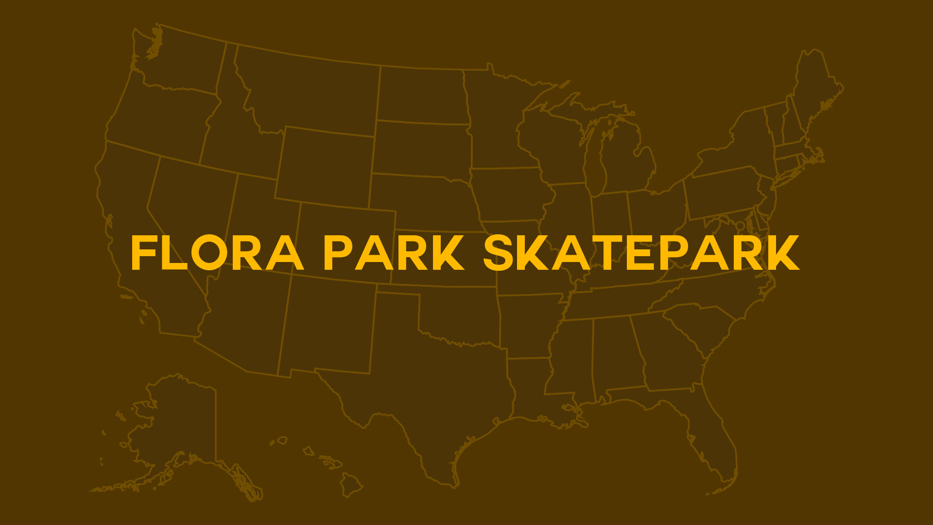 Title card for Flora Park Skatepark