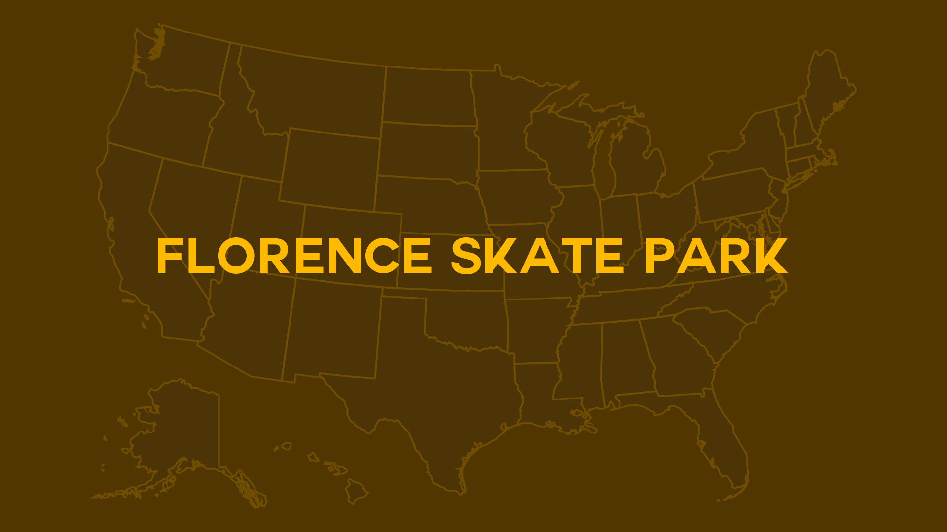 Title card for Florence Skate Park