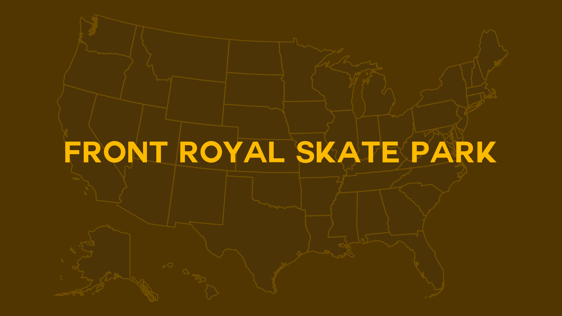 Title card for Front Royal Skate Park