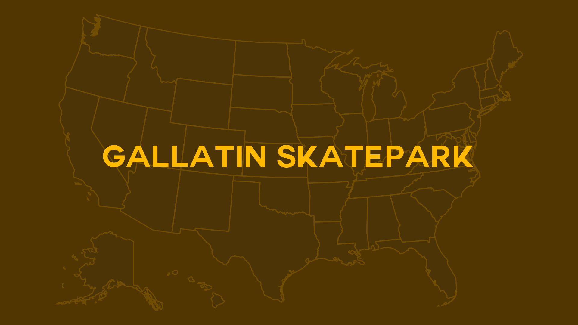 Title card for Gallatin Skatepark