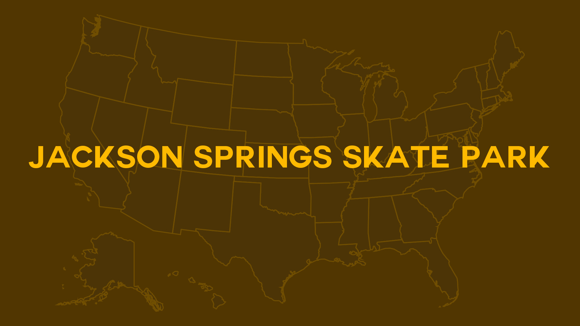 Title card for Jackson Springs Skate Park