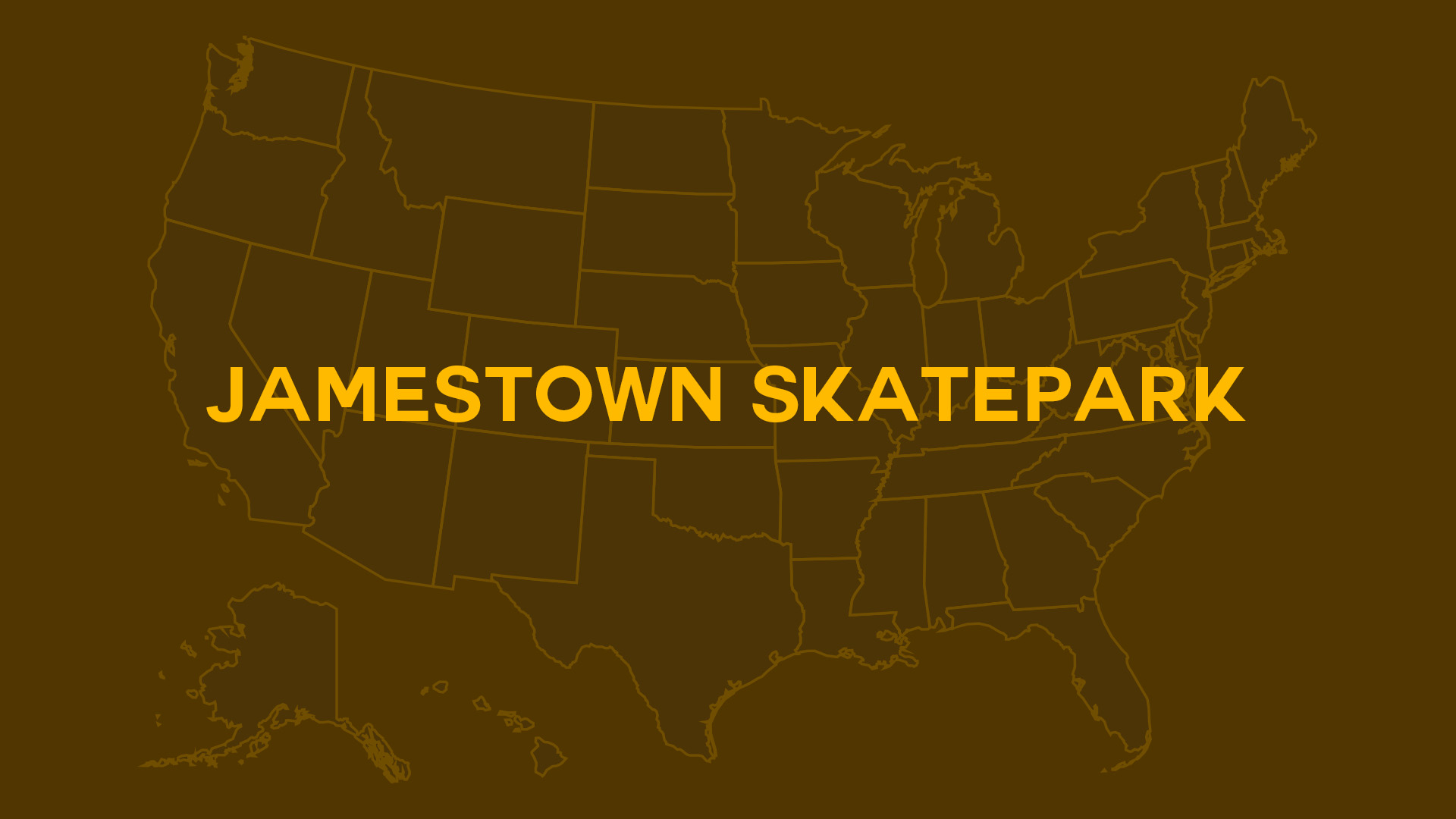 Title card for Jamestown Skatepark