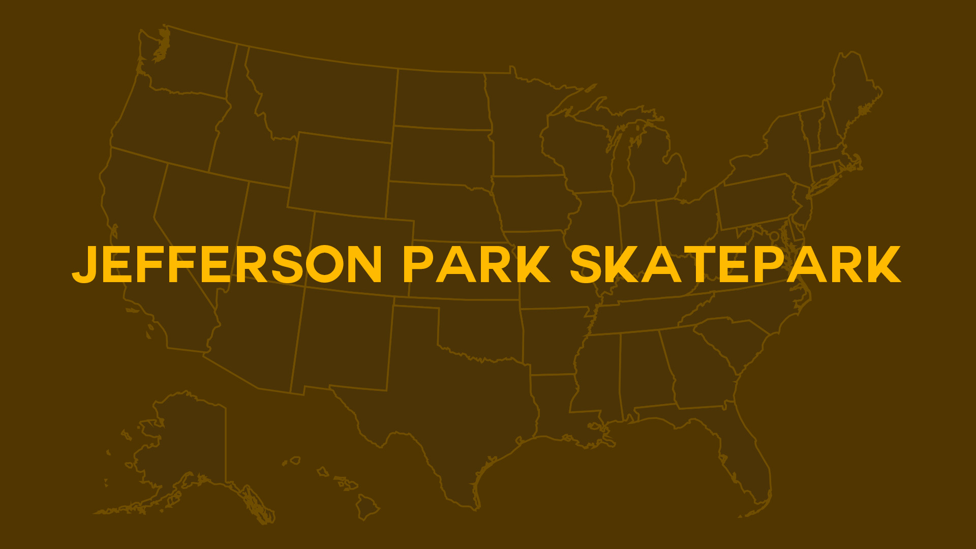 Title card for Jefferson Park Skatepark