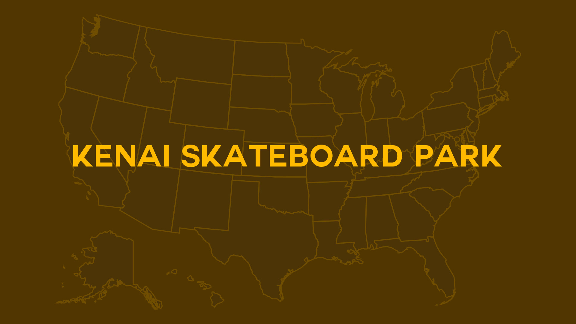 Title card for Kenai Skateboard Park