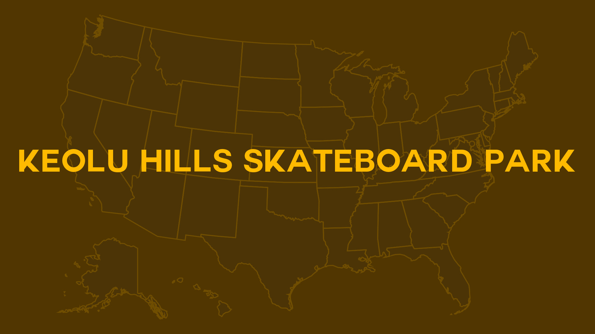Title card for Keolu Hills Skateboard Park