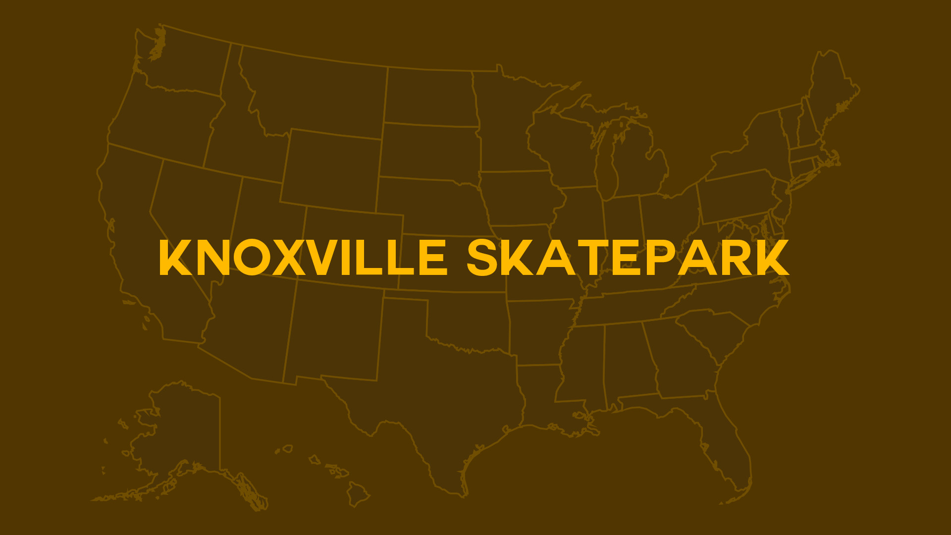 Title card for Knoxville Skatepark
