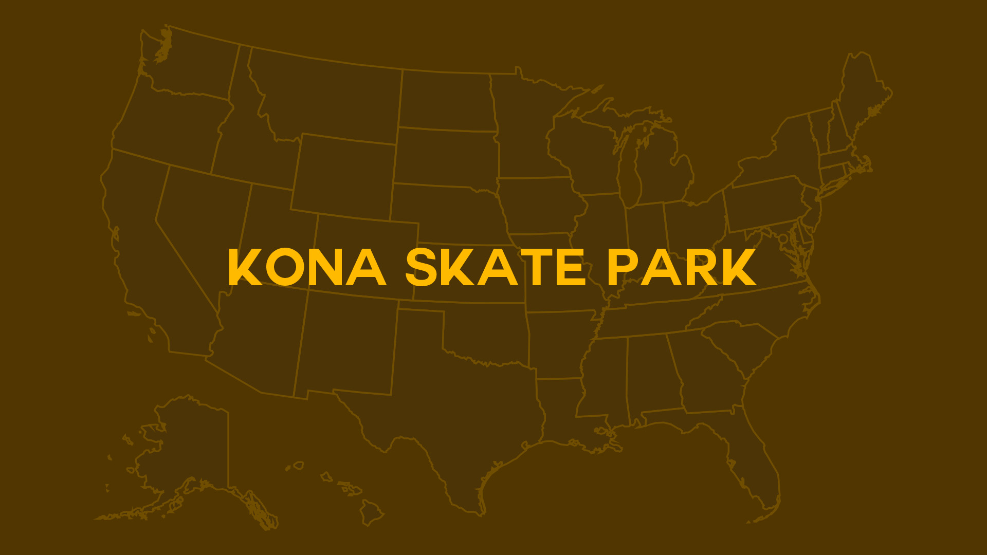Title card for Kona Skate Park