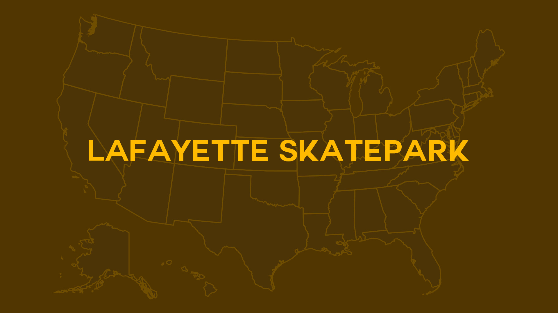 Title card for Lafayette Skatepark