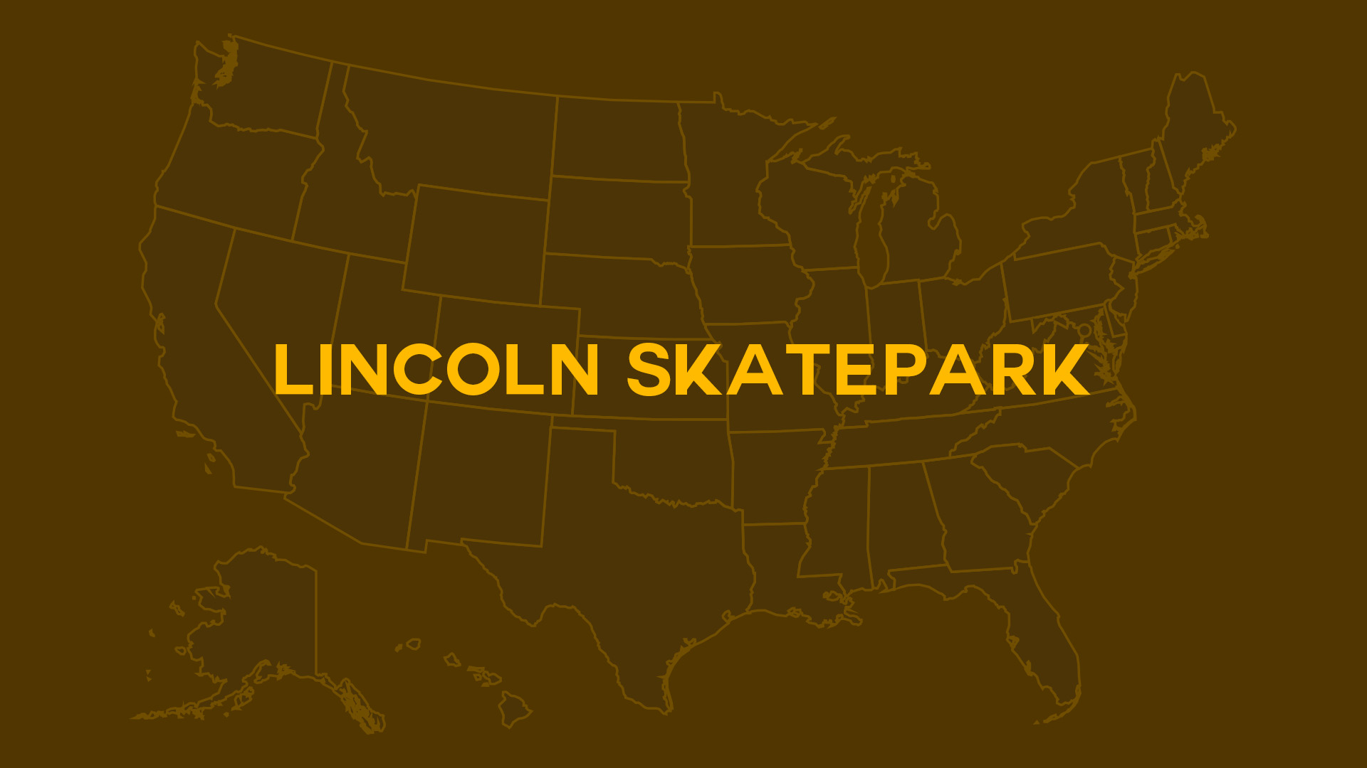 Title card for Lincoln Skatepark