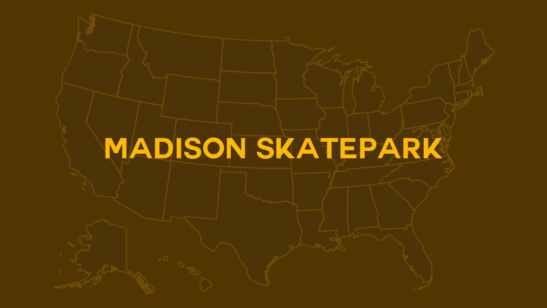 Title card for Madison Skatepark