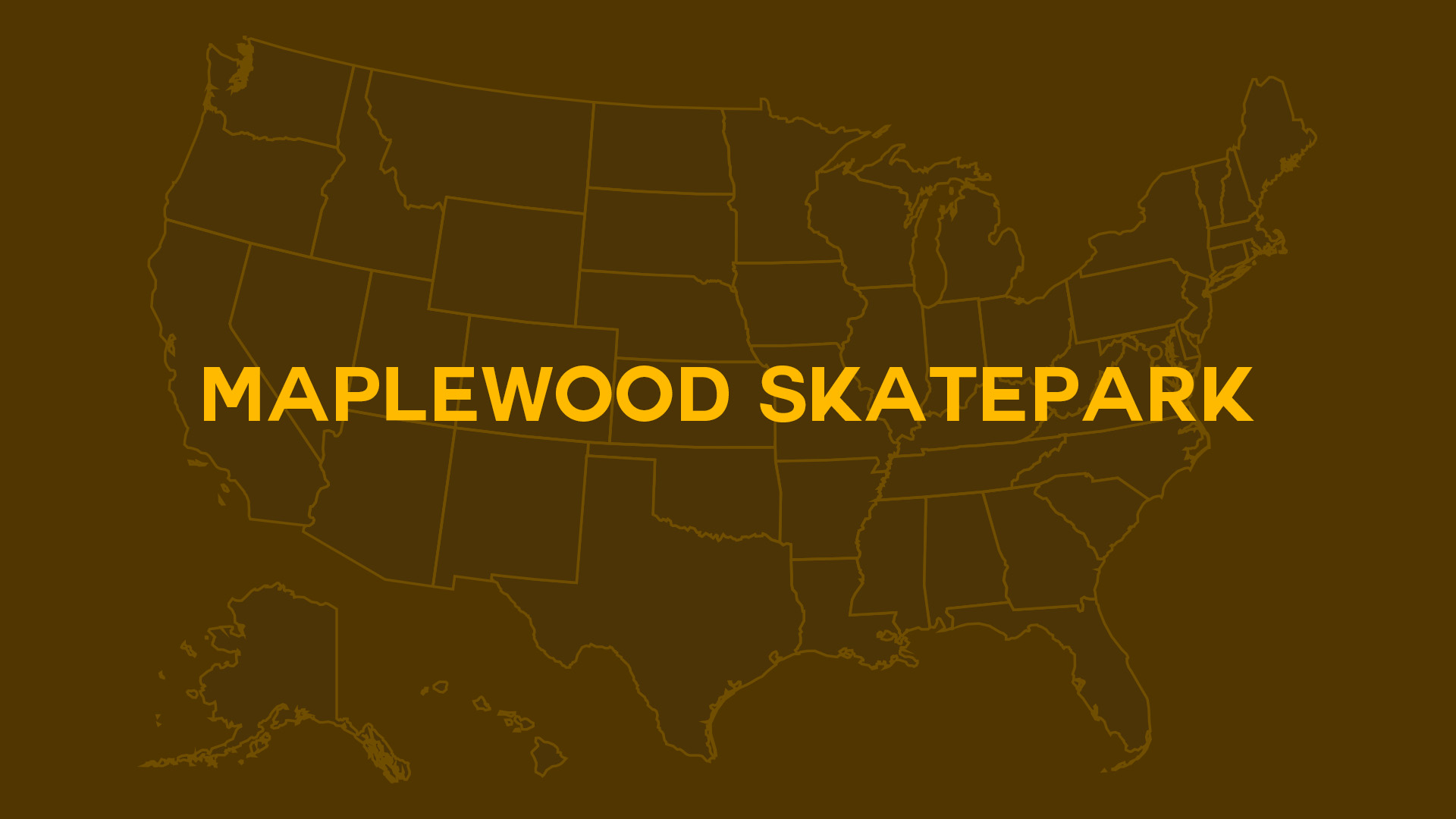 Title card for Maplewood Skatepark