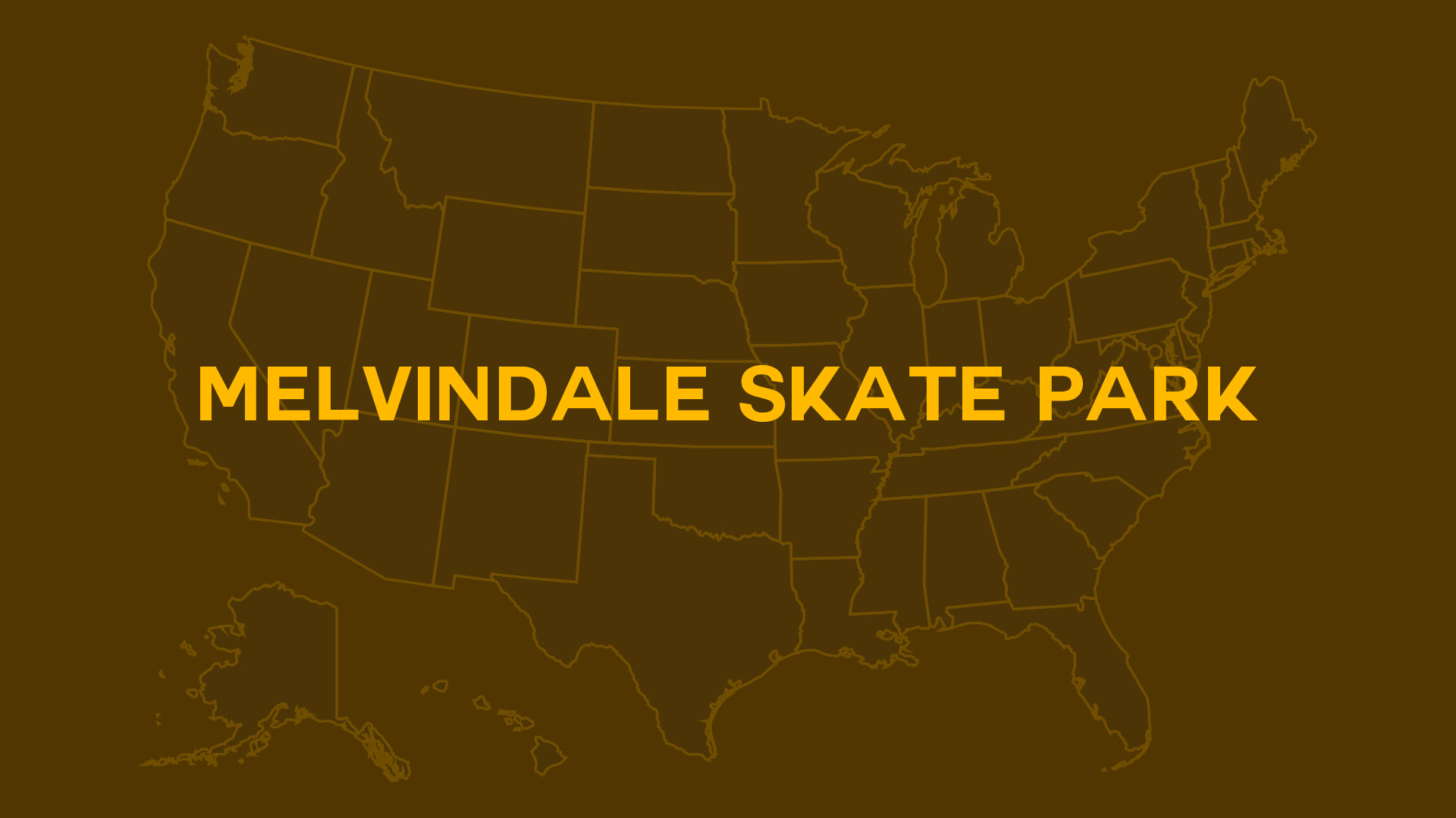 Title card for Melvindale Skate Park