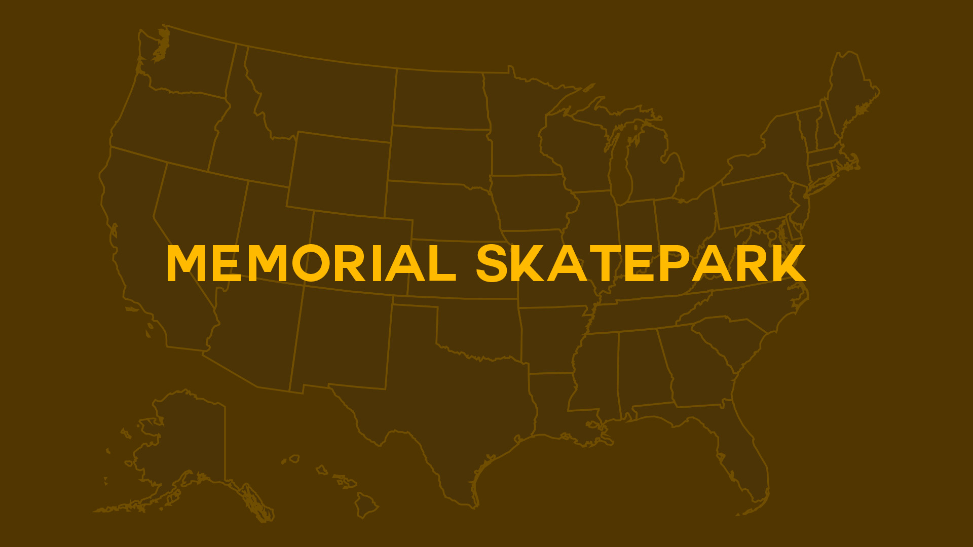 Title card for Memorial Skatepark