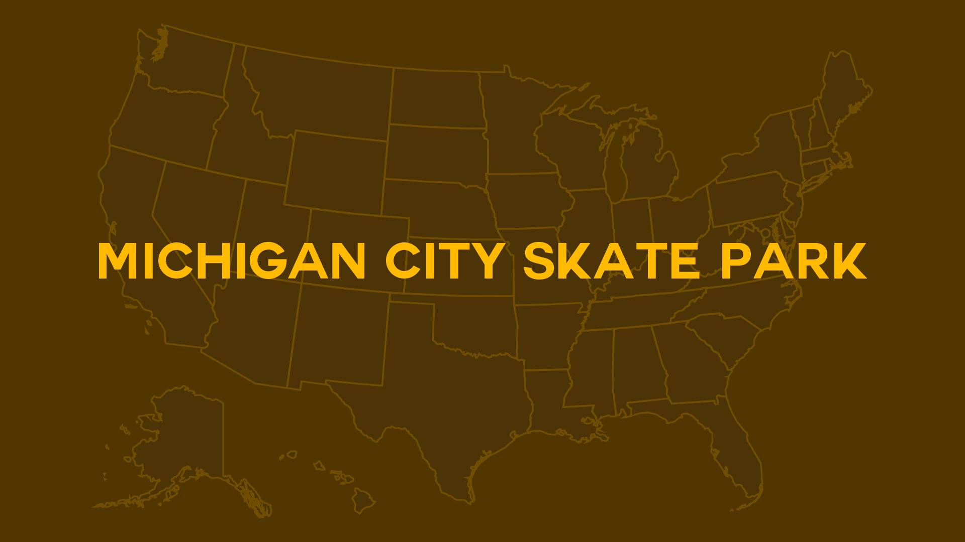 Title card for Michigan City Skate Park