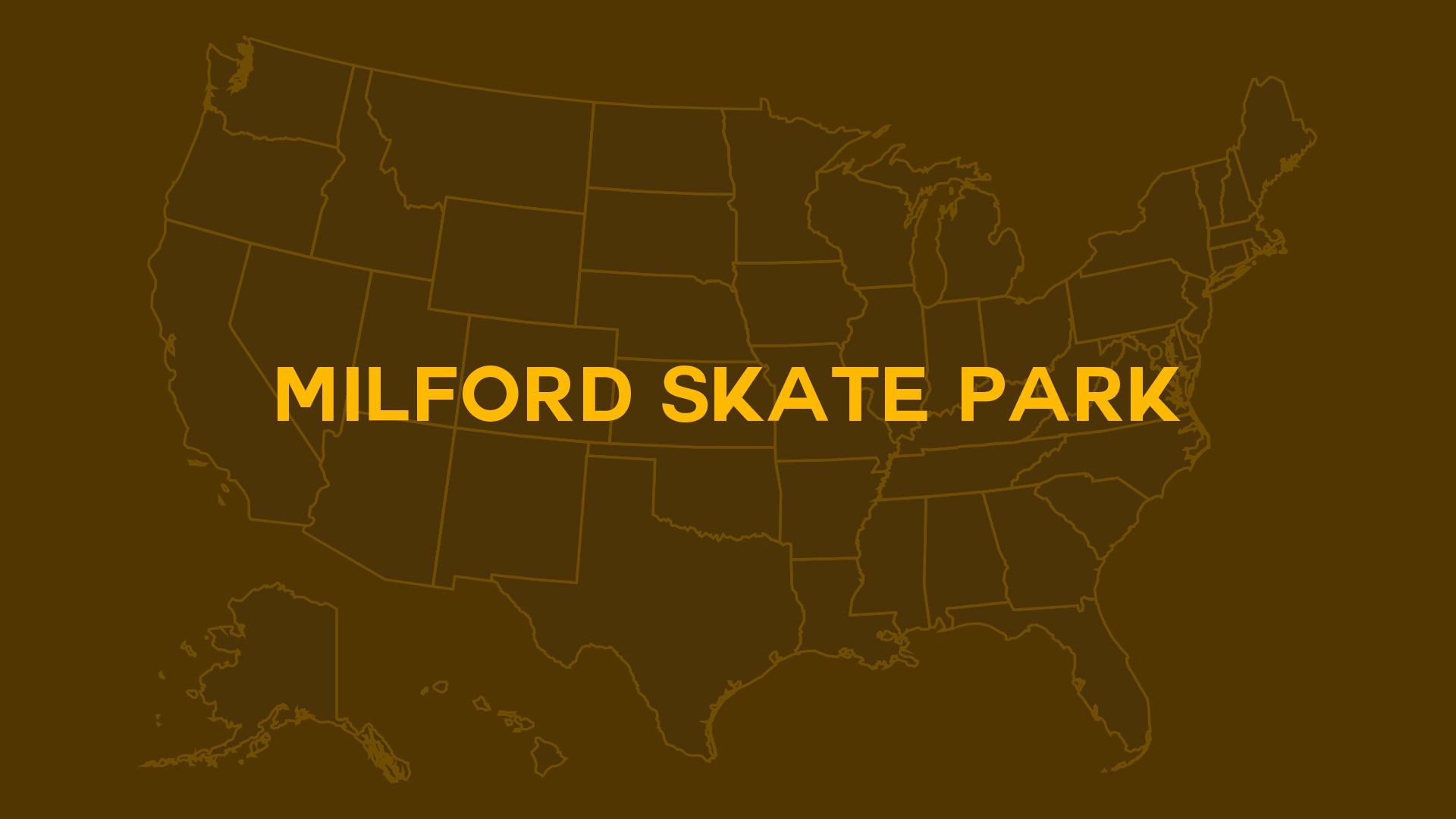 Title card for Milford Skate Park