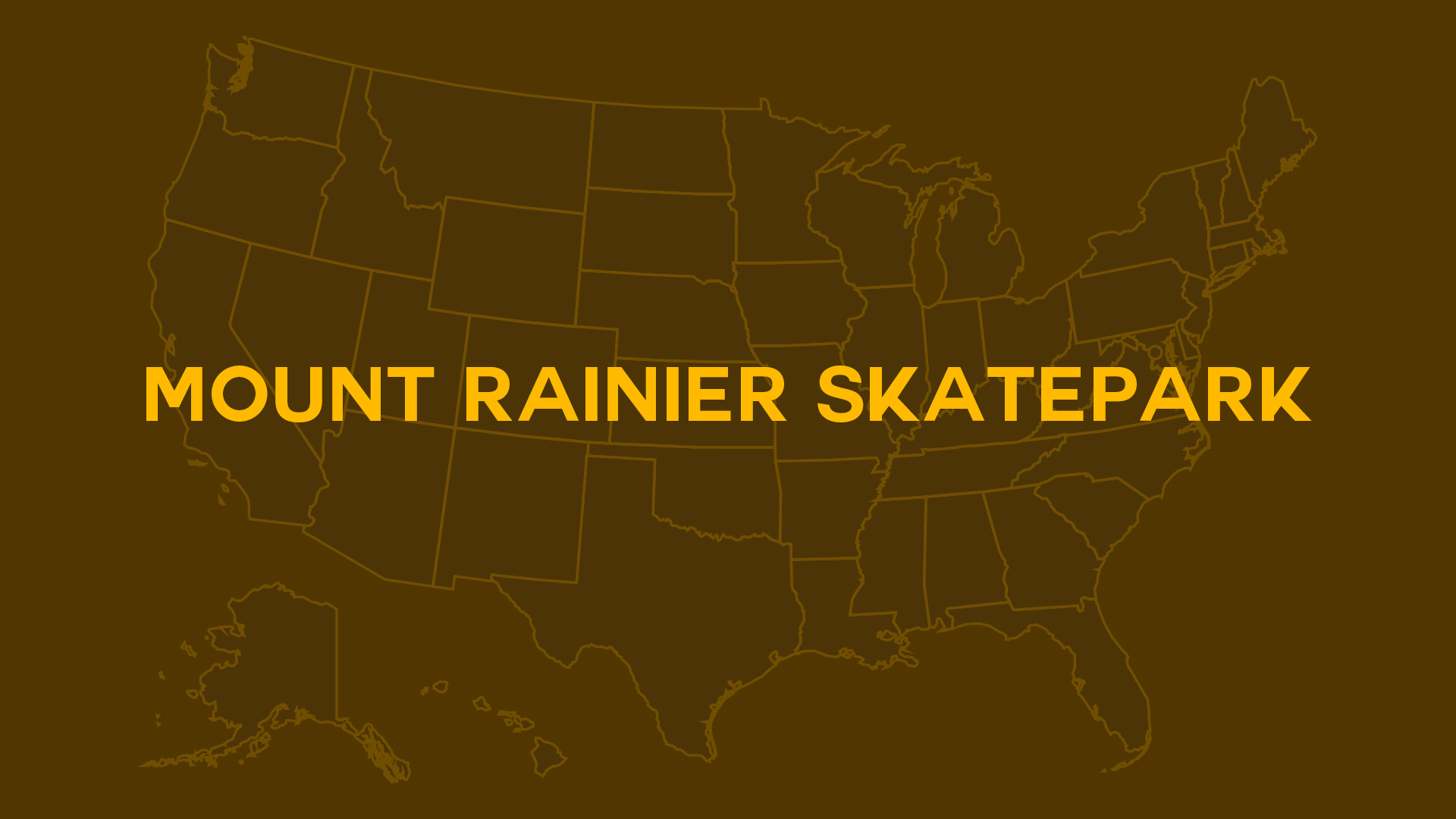 Title card for Mount Rainier Skatepark