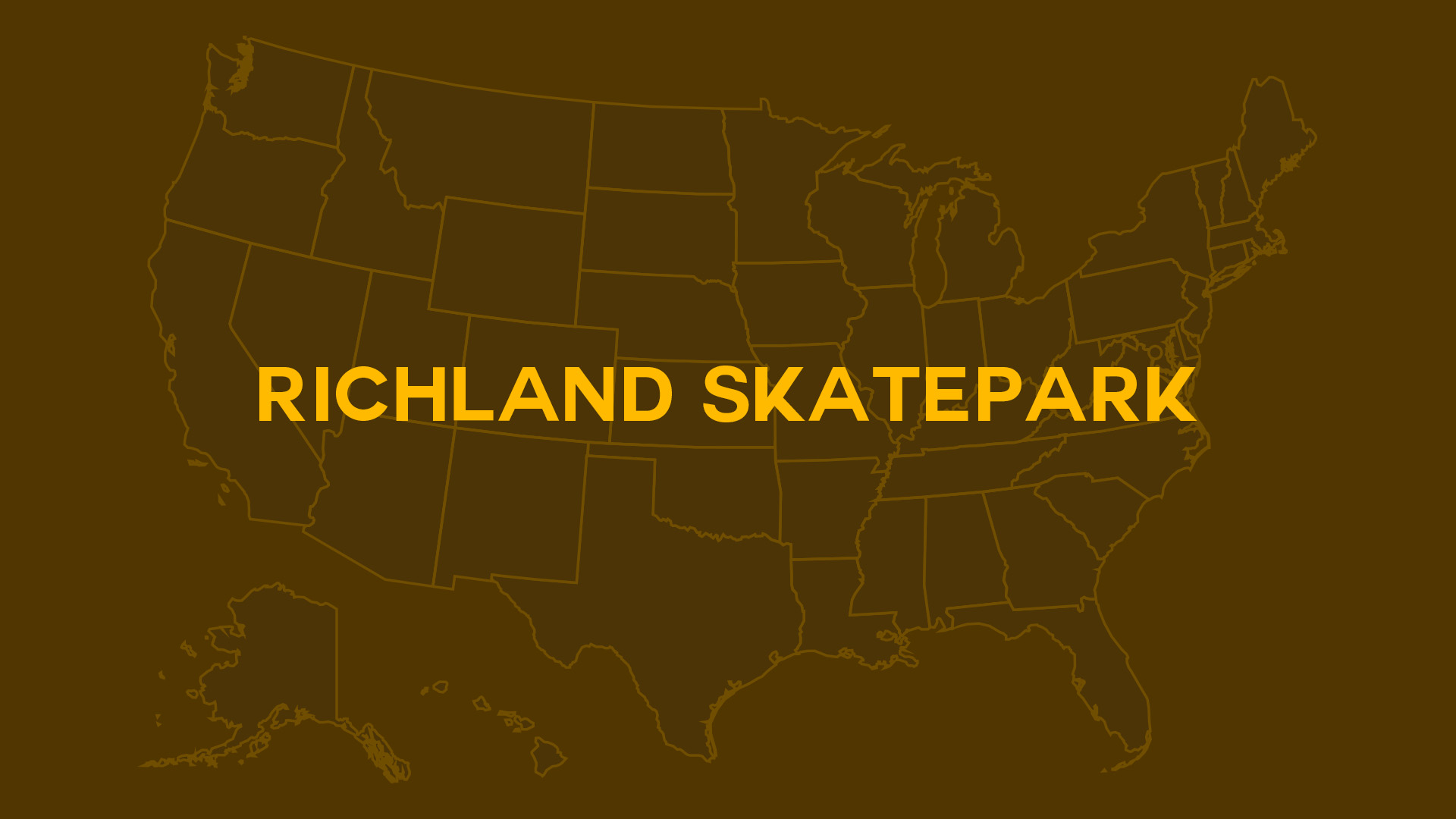Title card for Richland Skatepark