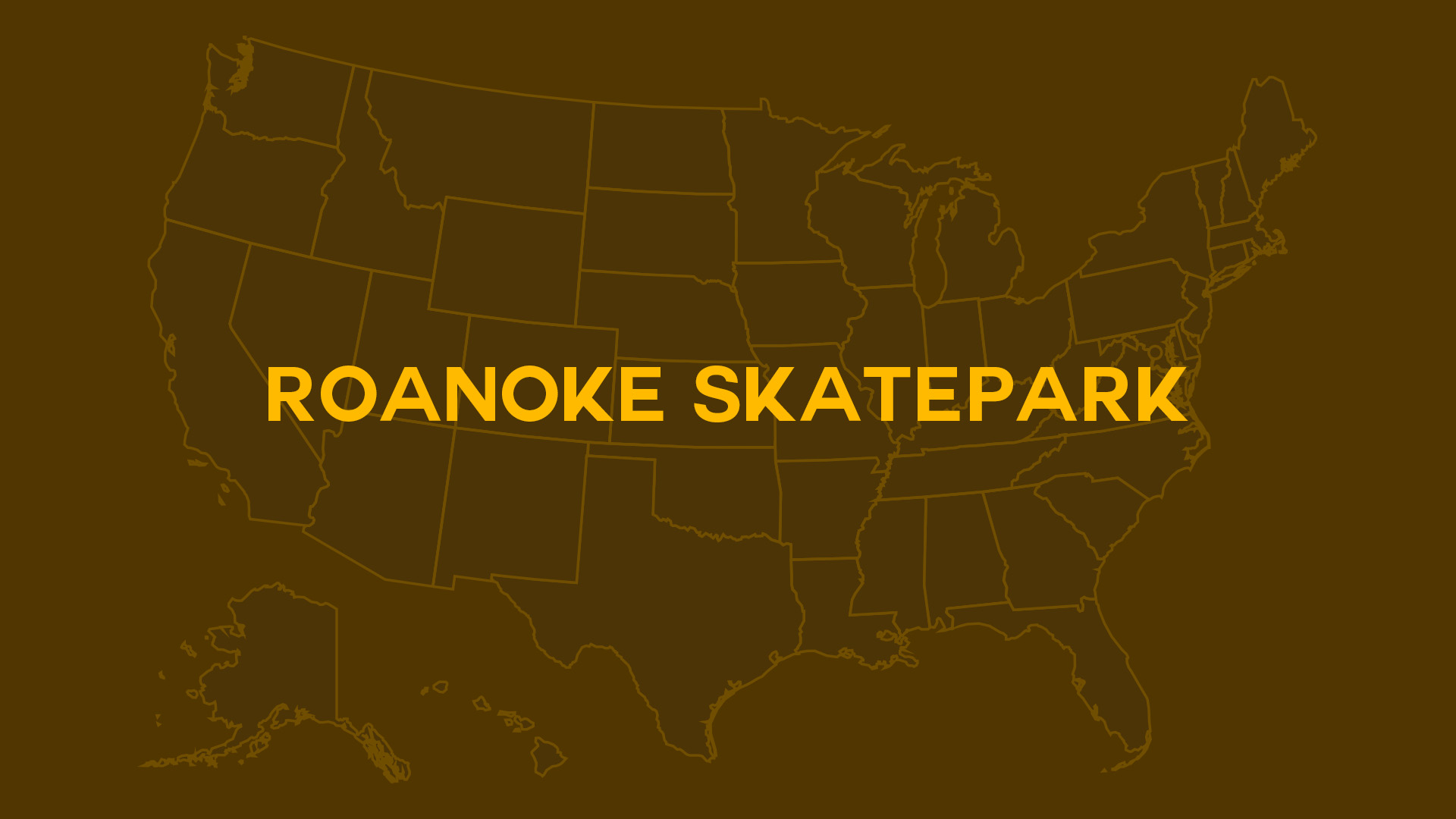 Title card for Roanoke Skatepark