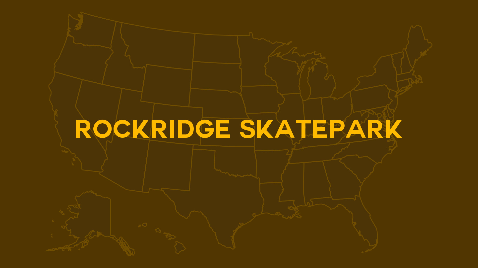 Title card for Rockridge Skatepark