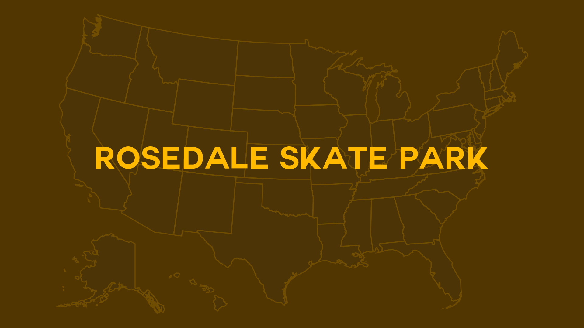 Title card for Rosedale Skate Park