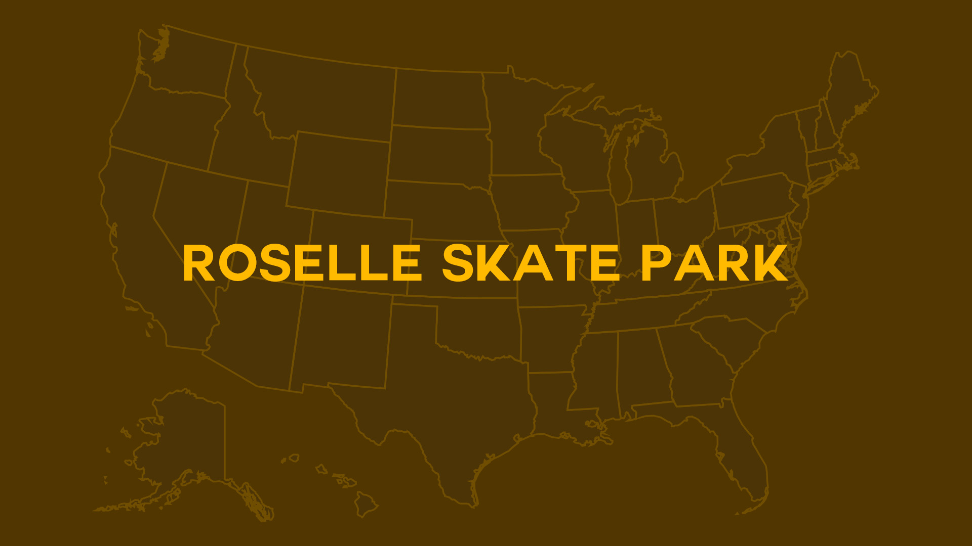 Title card for Roselle Skate Park