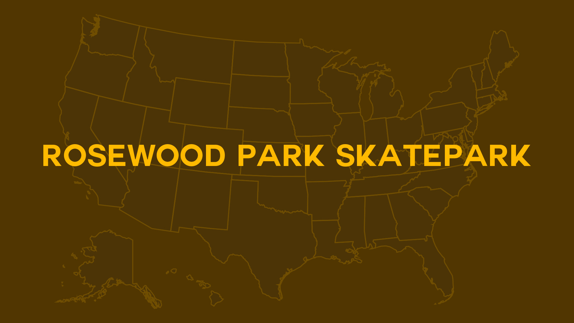 Title card for Rosewood Park Skatepark
