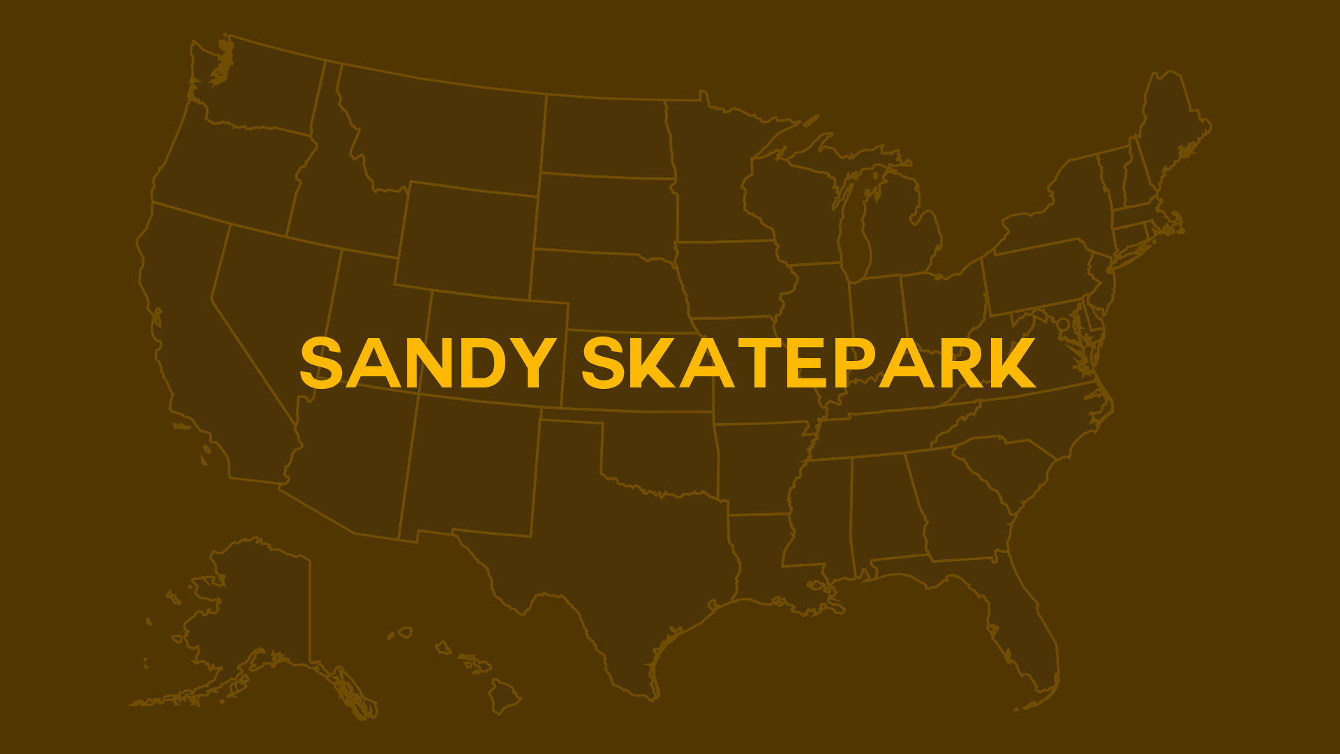 Title card for Sandy Skatepark