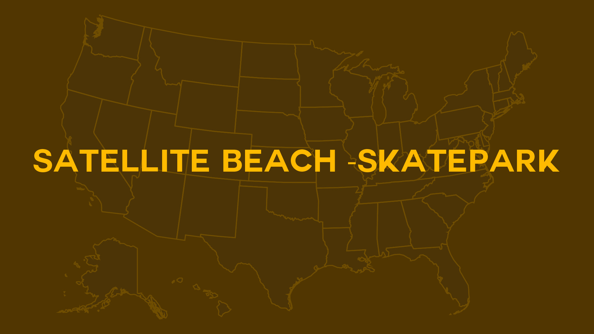 Title card for Satellite Beach -Skatepark