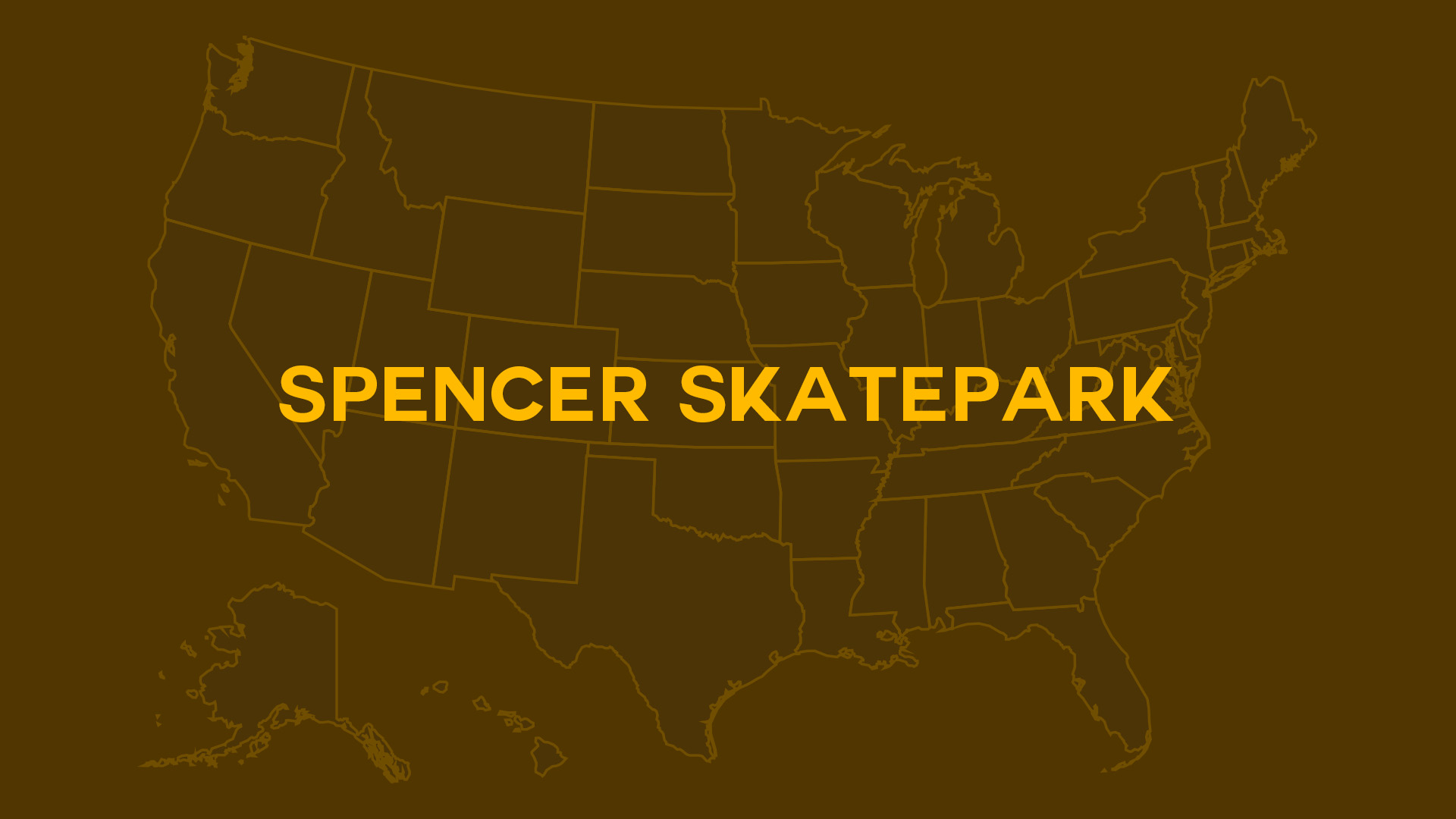 Title card for Spencer Skatepark