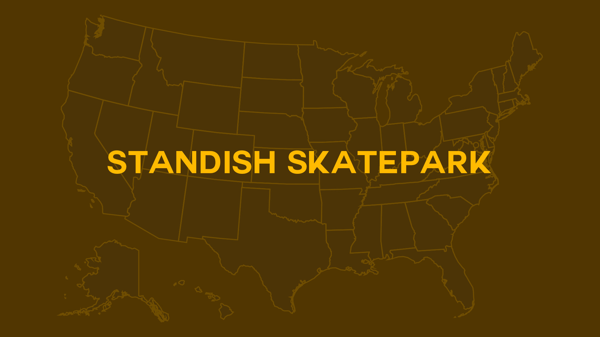 Title card for Standish Skatepark