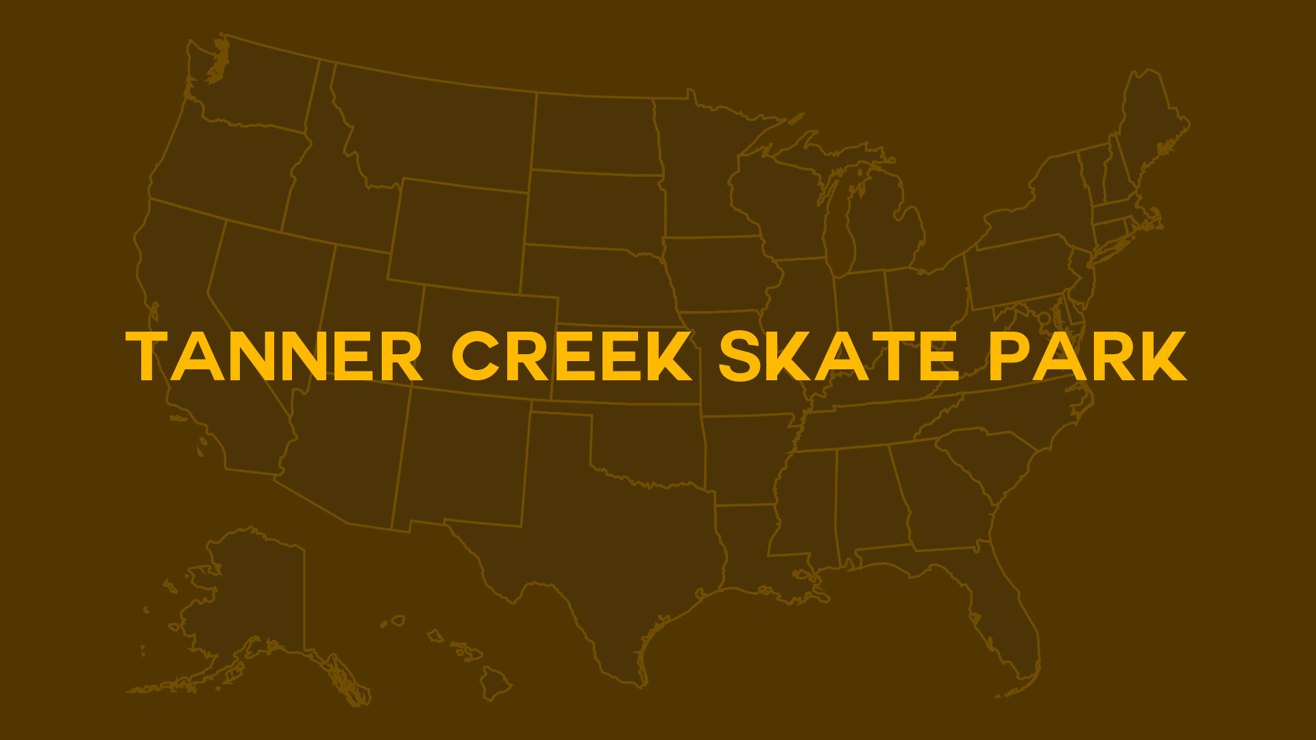 Title card for Tanner Creek Skate Park