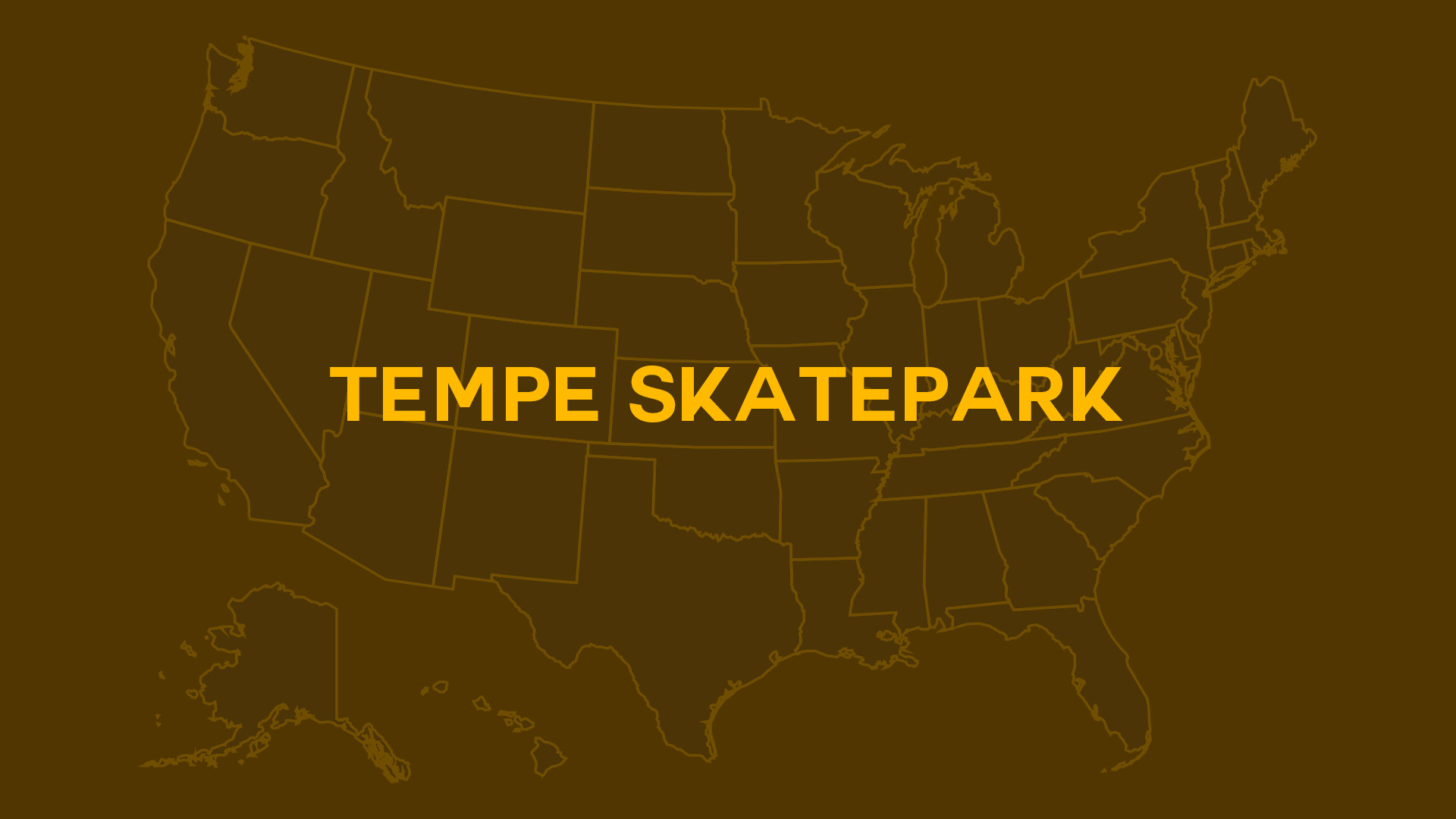 Title card for Tempe Skatepark