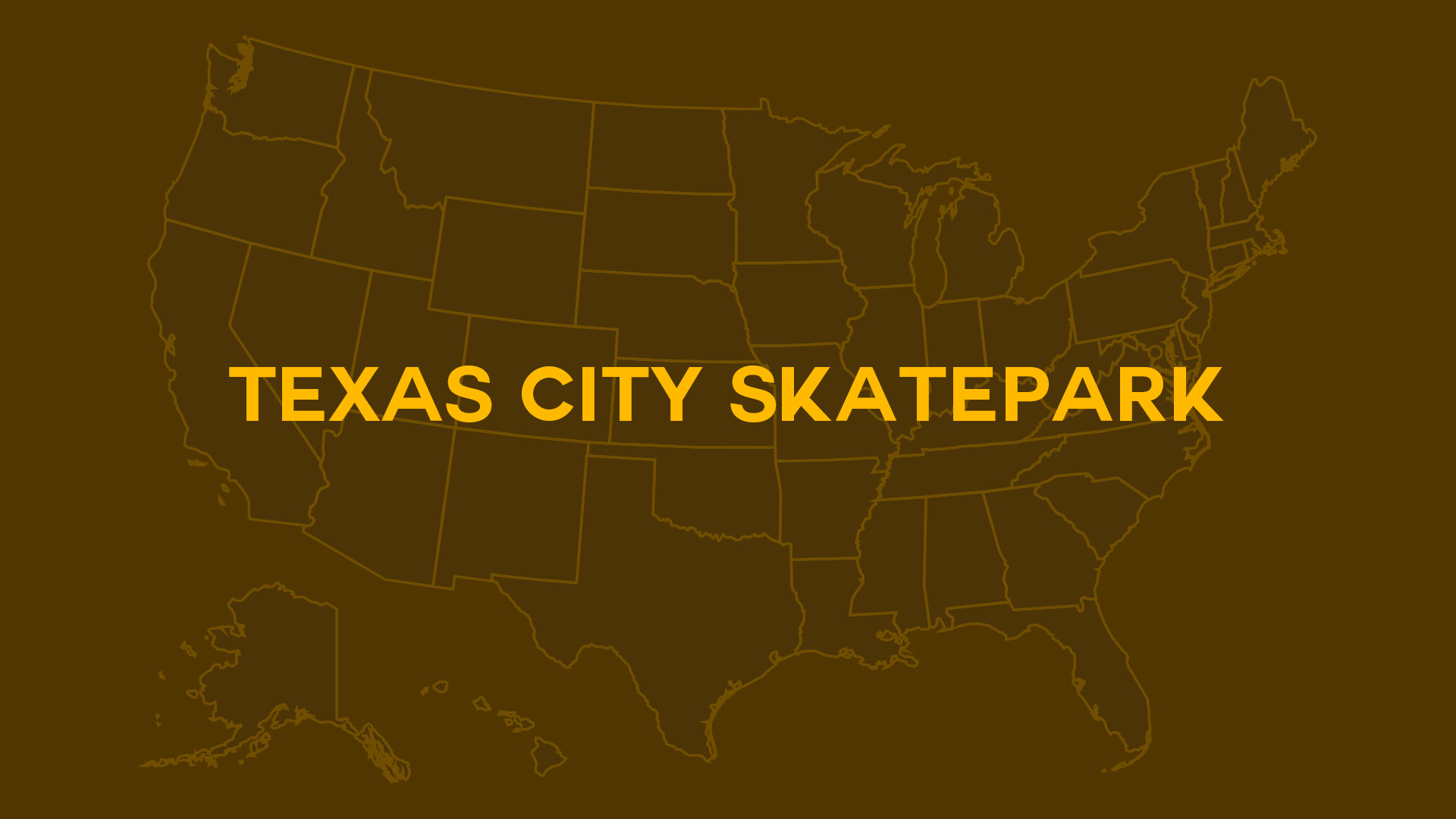 Title card for Texas City Skatepark