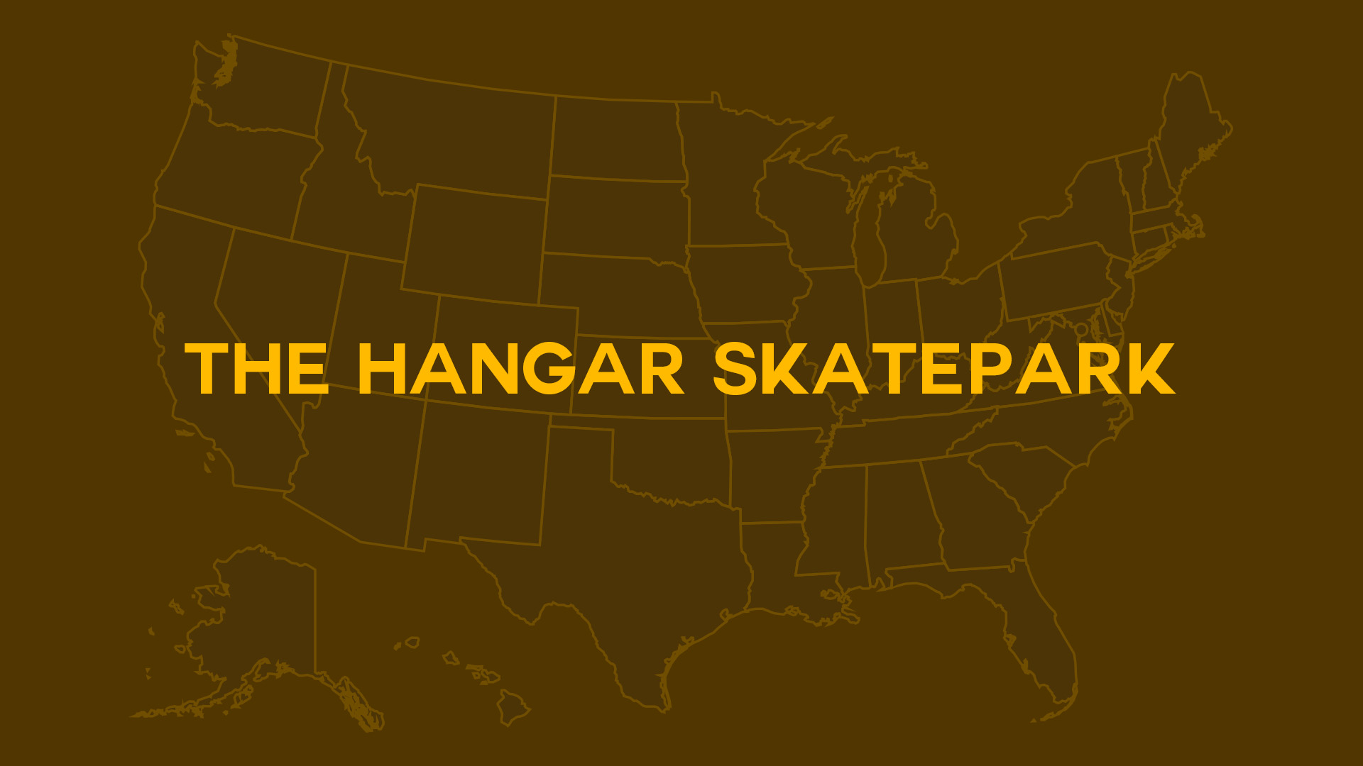 Title card for The Hangar Skatepark