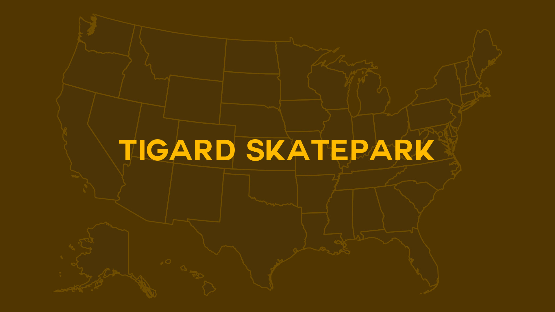 Title card for Tigard Skatepark