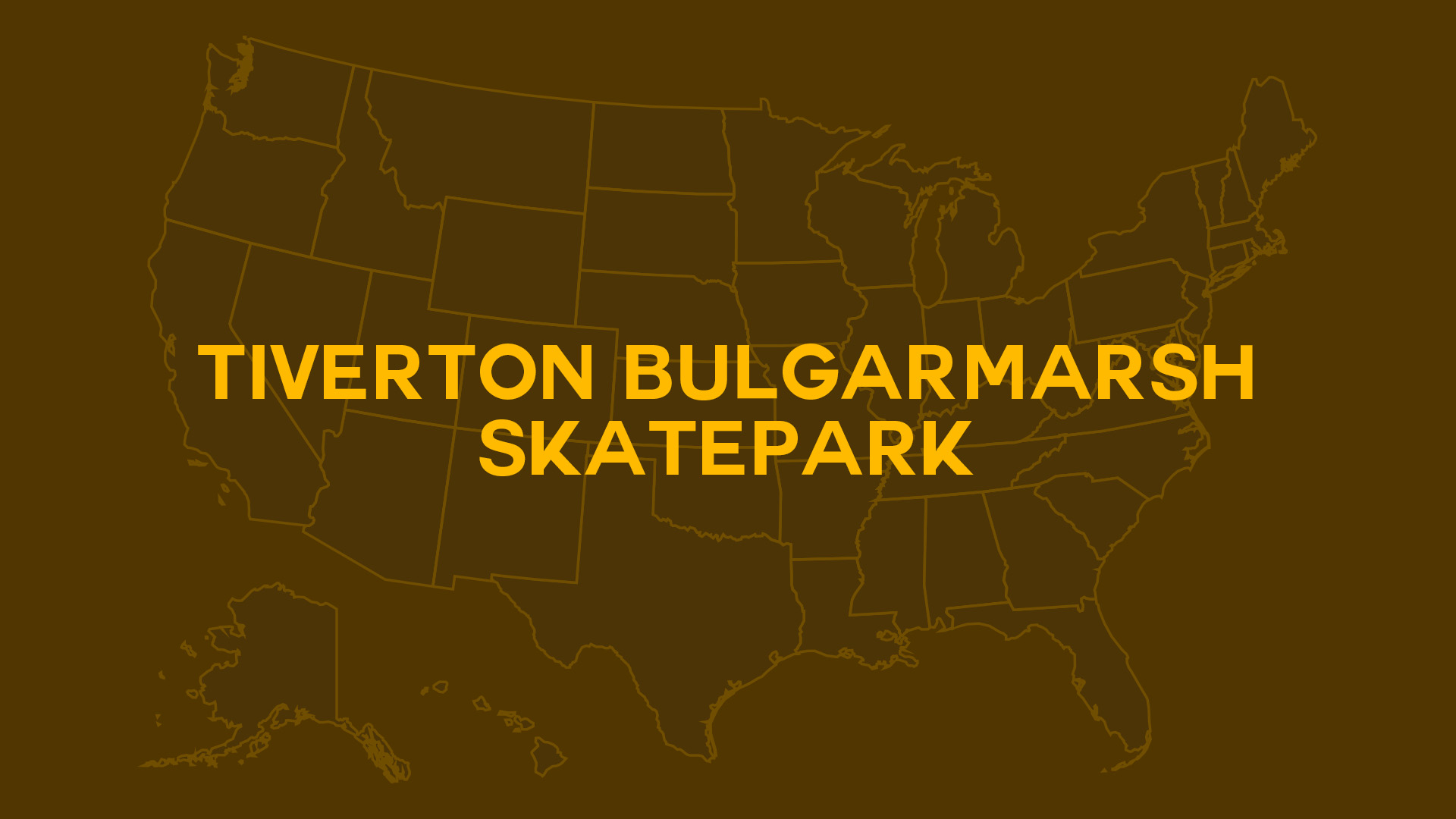 Title card for Tiverton Bulgarmarsh Skatepark