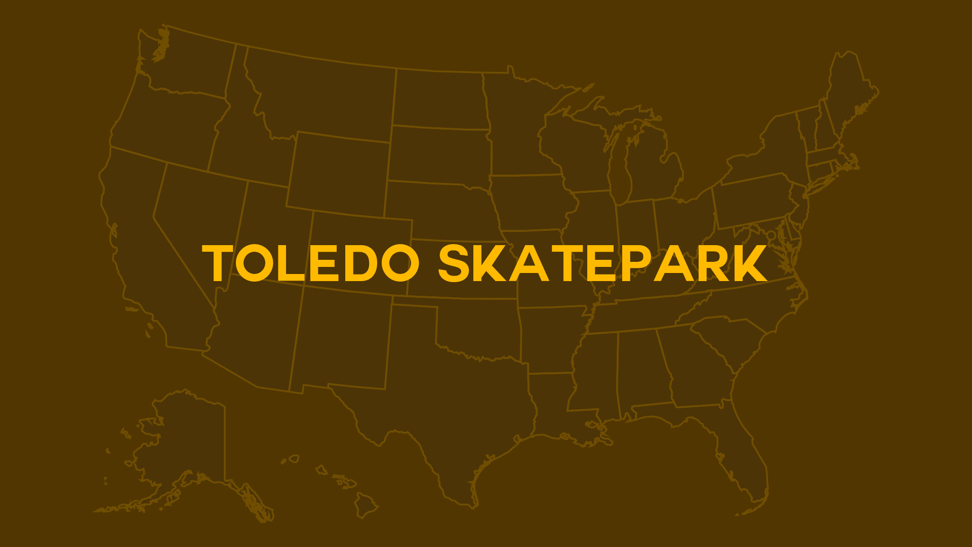 Title card for Toledo Skatepark